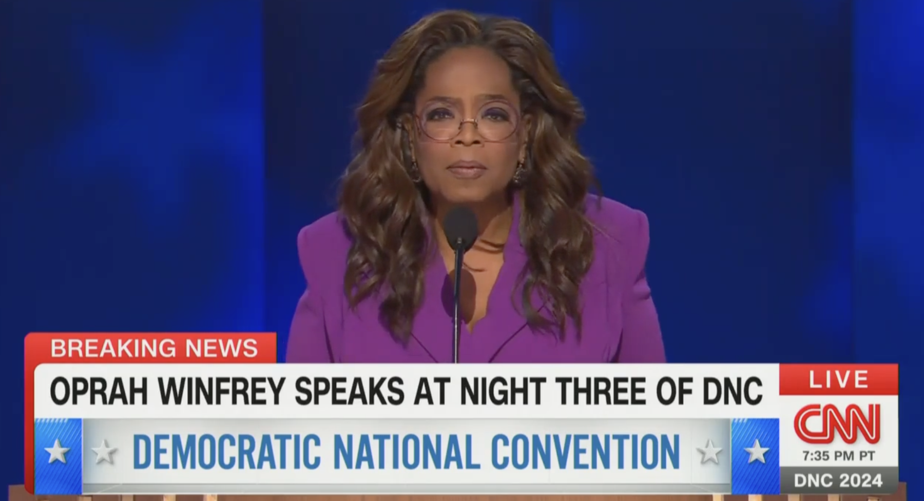 Oprah Fires Up DNC Crowd by Taking Aim at Vance – Years After Helping Vault Him into the Spotlight